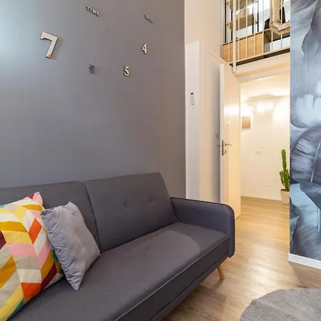 Luxloft Navigli - 2 Bathrooms - Free Parking Apartament Mediolan